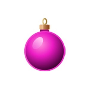 Pink Christmas Ball